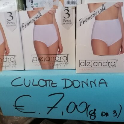 Intimo Culotte Donna - Pacco da 3 Pezzi - 24197