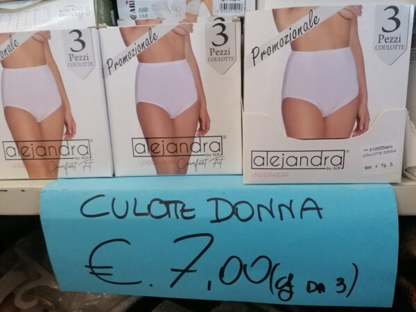 Intimo Culotte Donna - Pacco da 3 Pezzi - 24197