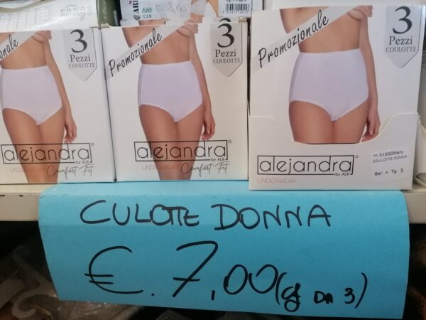 Intimo Culotte Donna - Pacco da 3 Pezzi - 24197